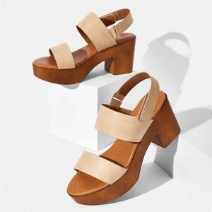 NWOT Chucky Heeled Sandals 6.5